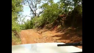 Kodajadri : the toughest last 10 km rocky stretch from Kollur by Jeep offroad #4x4