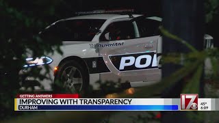 Improving transparency within the Durham Police Department