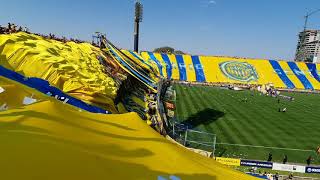 RECIBIMIENTO BANDERA GIGANTE ROSARIO CENTRAL 1 VS NOB 1