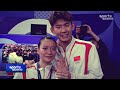 huang yaqiong s sweet memories at paris 2024 liu yuchen proposing to her｜badminton｜olympics｜郑思维 黄雅琼