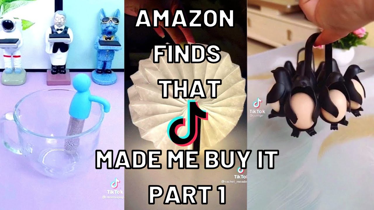 Amazon Finds That TikTok Made Me Buy It Part 1 (tiktok Mashup, Amazon ...