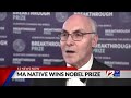 Massachusetts man wins Nobel Prize in medicine