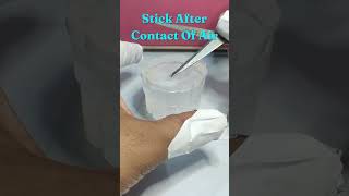 Fevikquick in water experiment | fevikwik and water experiment | #shorts #experiment  #homescience