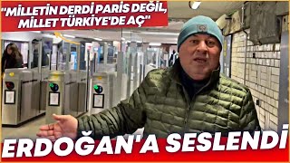 CEMAL ENGİNYURT'TAN ERDOĞAN'A "BİZE NE PARİS'TEN"