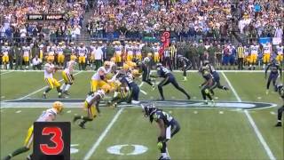 Bruce Irvin First Sack vs. Packers