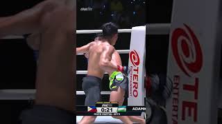 フリッツ・ビアグタン🇵🇭試合終了直前に怒涛のラッシュで見事なKO勝利👊💥