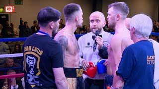 Jack Kilgannon  v Dan Catlin at Bolton's ground in the Whites Hotel on Sept 16th 2023