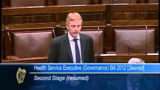 Deputy Derek Nolan speaking on the HSE Governance Bill