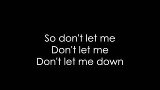 The Chainsmokers ft. Daya - Don't Let Me Down (Lyrics) HQ