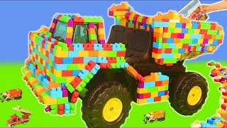 Koparka, Ciągnik,  ciężarówka zabawki, dźwig Bagrownica - Excavator Toys