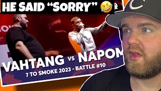 VAHTANG 🇷🇺 vs NaPoM 🇺🇸 | GRAND BEATBOX BATTLE 2023: 7 TO SMOKE | Battle 10