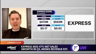 Express CEO on growing e-commerce, improving stores, and supply chains