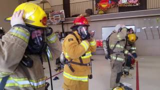 Training Division class 227 scba 60 second drill