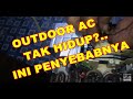 How to solve the outdoor unit not receiving electricity supply from the indoor unit