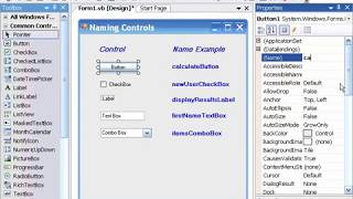 VB ( Visual basic ) 2008 : Saving & Executing Projects - Naming Rules