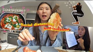 [Eng] 칩거 한달째 국제커플의 짬🇨🇦 최애 브런치 갱신🍳 급빠져벌인 미드! 1-month Staying at home | New fav brunch🍴