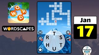 Wordscapes Daily Puzzle January 17 2022 Walkthrough