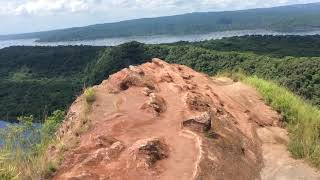 Taal Volcano steaming