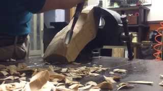 Shoe making  Last making 1/2 KUROKIO 　靴作り 木型作り