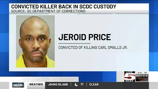 VIDEO: Price returned to SC to serve remainder of prison term after capture in New York