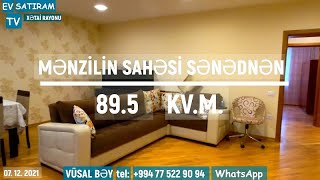 SAHİBİNDƏN, TƏCİLİ 4 OTAQLI MƏNZİL XƏTAİ RAYONUNDA SATILIR/Недвижимость в Баку / EV SATIRAM TV