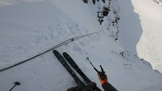 Kebnekaise(Giebmegáisi) South Summit - Ski Descent via The East Route