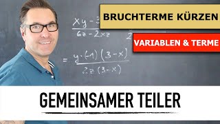 Wie kürzt man Bruchterme? | einfaches Kürzen von Bruchterme | Vereinfachen von Terme