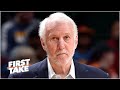 Is Gregg Popovich to blame for the Spurs' regression? First Take debates