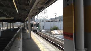 愛知環状鉄道　高蔵寺駅 普通岡崎行入線