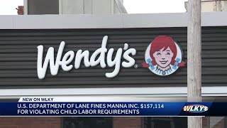Child labor laws violated at 18 Louisville-area Wendy's, report says