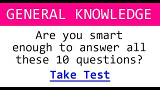 General Knowledge Questions