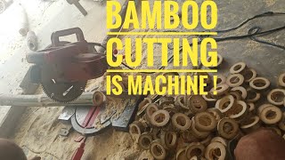 Bamboo cutting machine !@allbamboocrafts9663 #babu bamboo handicraft@babubamboohandicraft2972