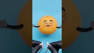 Orange baby birth treatment  animation #shorts #fruitsurgery  #opration