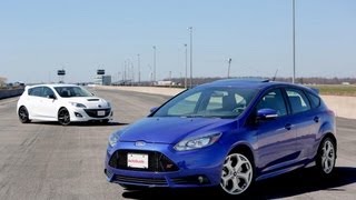 2013 Ford Focus ST vs 2013 MazdaSpeed3 Comparison