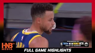 GS Warriors vs LA Lakers 1.18.21 |  Full Highlights
