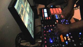 ddm4000 +kontrol x1+maschine and TSP intro to youtube djing