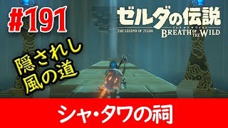 #191【BotW】シャ・タワの祠【ゼルダの伝説ブレスオブザワイルド】