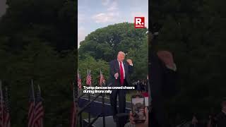 Donald Trump Busts A Move At Campaign Rally In Bronx, Dance Video Surfaces