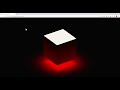 CSS 3D Glowing Cube Animation Effects - Ambient Light Effects