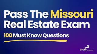 Missouri Real Estate Exam 2024: 100 Must-Know Questions \u0026 Answers