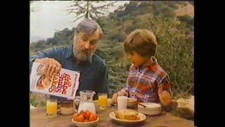 Grape Nuts Flakes 1982 Cereal Commercial