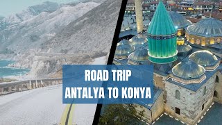 Road trip from Antalya to Konya