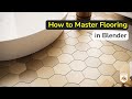 A flooring trick in blender you should know!