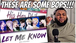 BTS | 'Let Me Know' & 'Hip Hop Phile' Reaction!!!