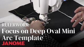 Focus on Deep Oval Mini Arc Template