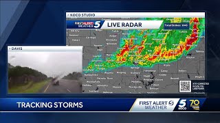 Tracking storms as severe weather threat continues Monday
