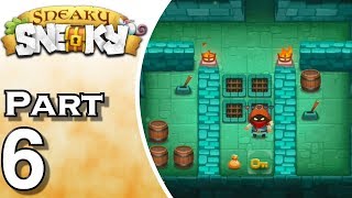 Let's Play Sneaky Sneaky iOS (Gameplay + Walkthrough) Part 6 - Gate-n-Switch & The Jumping Dead