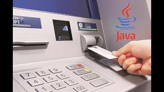 Fully Functional ATM interface using Java