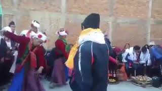 छन्त्याल पुर्खेउली नाच cultural Chhantyal purkheuli nach jhinkhani myagdi 2017