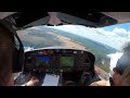 se mlr. da42 vi approach to r22 at lfgi dijon darois airport short strip with cross wind